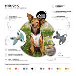Premium Hundegeschirr Gepolstert - Schwarz/Weiß – Bild 8