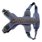 Premium Hundegeschirr Gepolstert - Blau/Grau – Bild 5