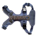 Premium Hundegeschirr Gepolstert - Blau/Grau – Bild 2