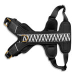 Premium Hundegeschirr Gepolstert - Schwarz/Weiß – Bild 6