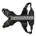 Premium Hundegeschirr Gepolstert - Schwarz/Weiß – Bild 6