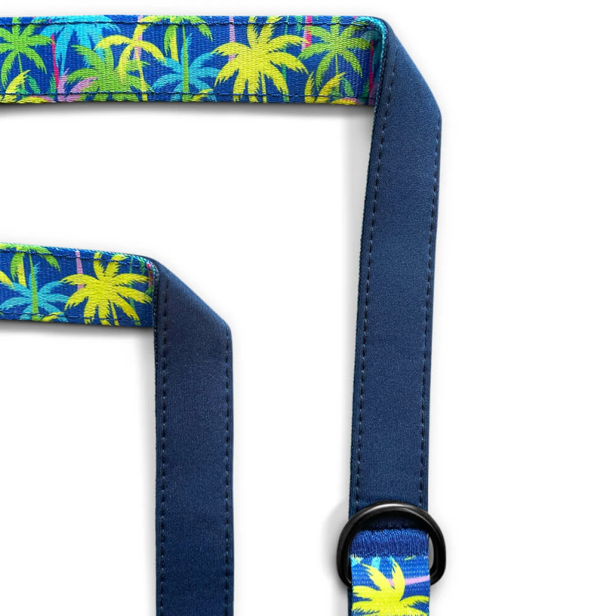 Hund mit Multifunktionsleine Kunterbunt – Palm Beach – 200cm Detail Hund mit Multifunktionsleine Kunterbunt Palm Beach 200cm Detail