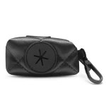 Hunde Kotbeutelspender – Heißer Scheiß in Schwarz von unten