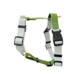 Führgeschirr - Outdoor FLEX - 5-fach verstellbar mit Haltegriff - Grau/Grün – Bild 2