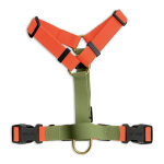 Lead harness - Outdoor FLEX - 5-way adjustable with handle - neon orange/green - Image 7