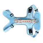Premium Padded Dog Harness - Coral/Blue - (Fall Sale) - Image 2