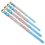 Tres Chic Halsband alle-Größen Coral/Blau