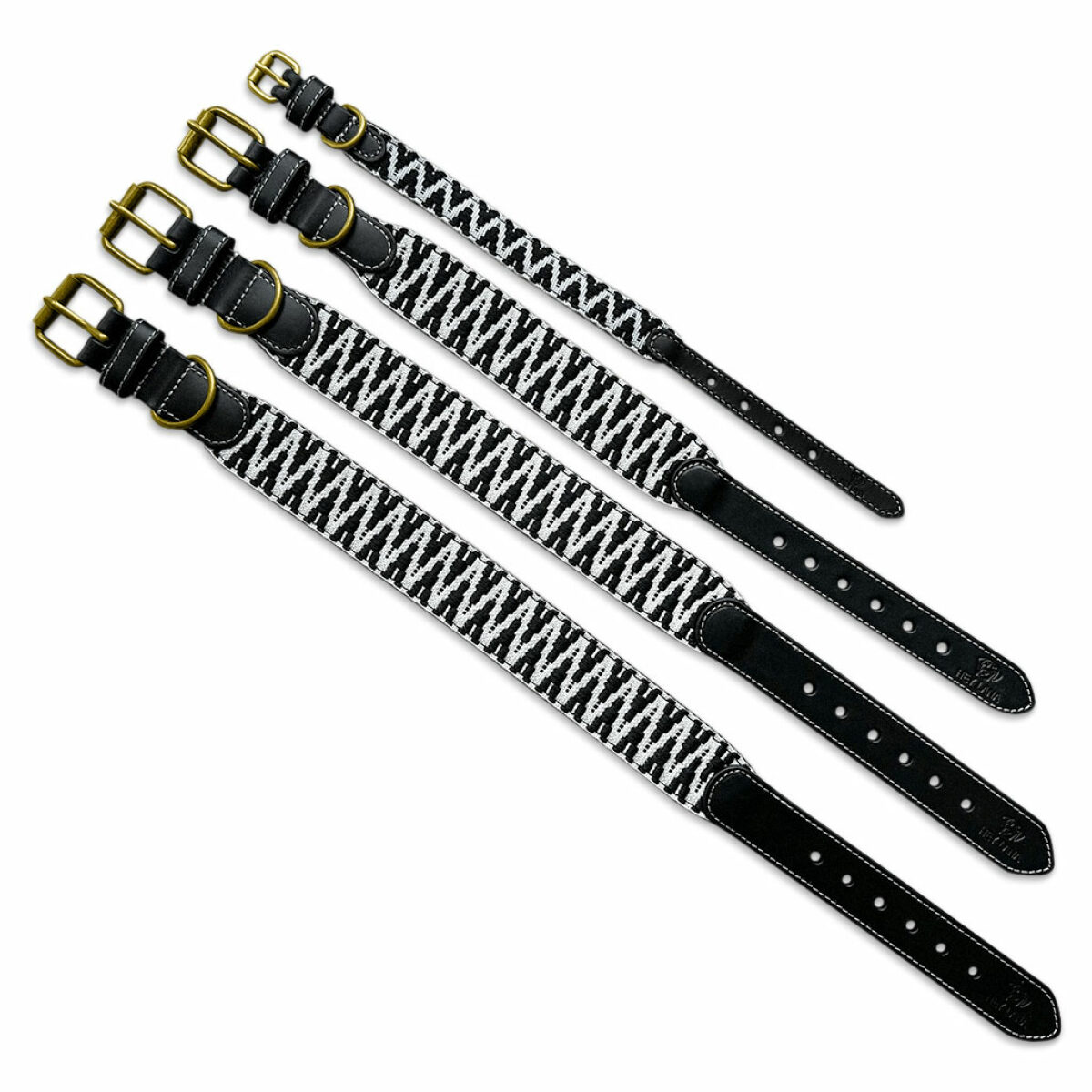 Tres Chic Halsband alle-Größen Schwarz/Weiß