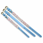 Tres Chic Halsband Coral/Blau alle Größen