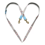 Tres Chic Hundeleine Coral/Blau