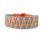Premium padded dog collar - Sunset/Eucalyptus - Image 3