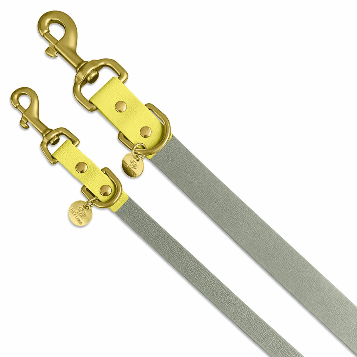 Outdoor Collection - Dog collar and lead set - Lemon/Seagrass - Image 4