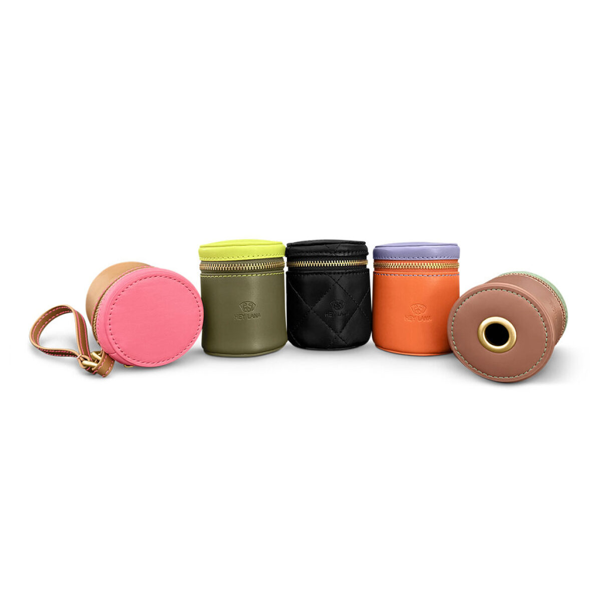 Walk Pouch 2-in-1 – Treat Pouch & Poop Bag Dispenser, Pink/Beige - Image 8
