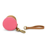 Walk Pouch 2-in-1 – Treat Pouch & Poop Bag Dispenser, Pink/Beige - Image 4